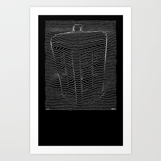 blue box division Art Print