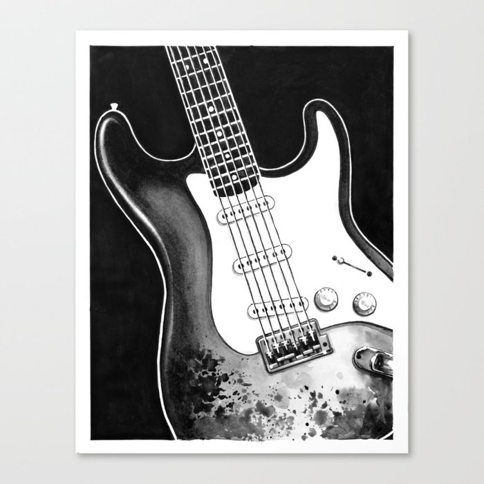 Stratocaster Canvas Print