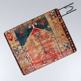 Konya Central Anatolian Niche Rug Print Picnic Blanket