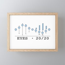 EYES2020 Framed Mini Art Print
