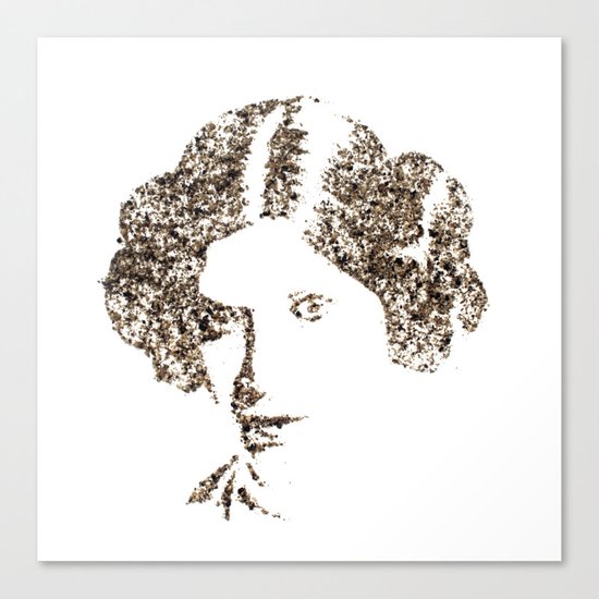 Spices Leia - Black Pepper Canvas Print