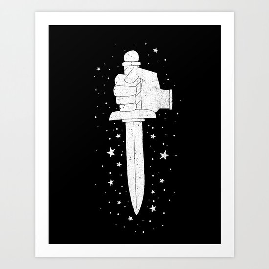 MAGIC DAGGER Art Print