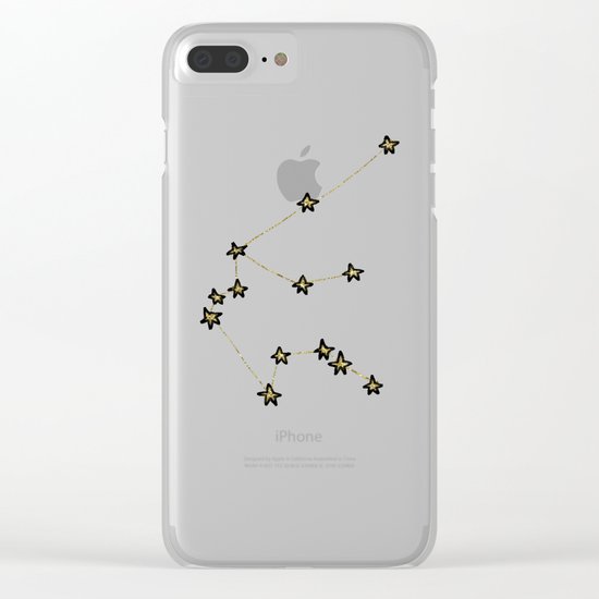 Aquarius x Zodiac x Astrology Clear iPhone Case