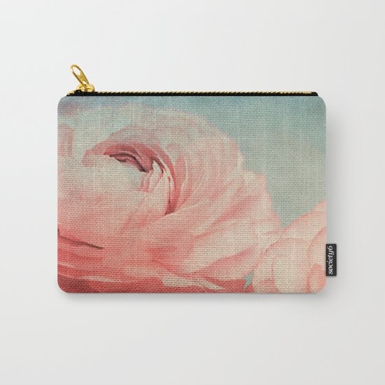 Vintage Ranunculus (5) Carry-All Pouch