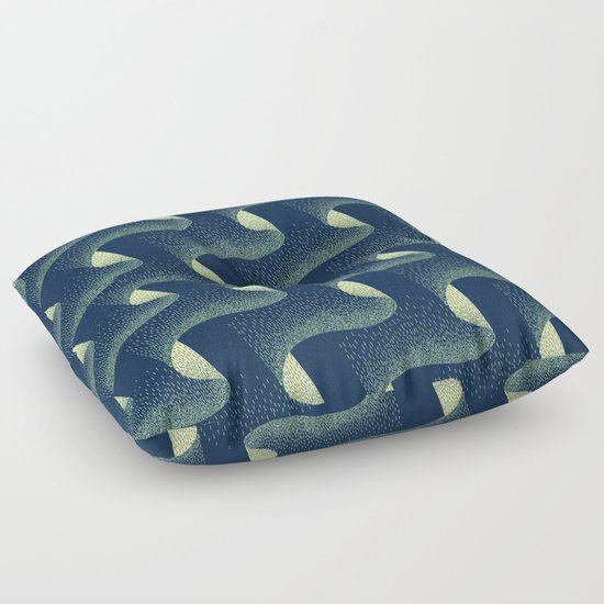 Aurora Borealis Floor Pillow