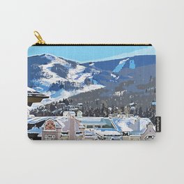 Vail Colorado Carry-All Pouch | Vailnature, Vailvillage, Mountains, Vailresort, Vailcolorado, Colorado, Resort, Landscape, Skiing, Vaillandscape 