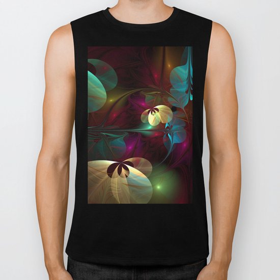 Colorful Biker Tank