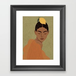 Lemon Fee Framed Art Print