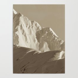 Alaskan Mts. - Mono I Poster
