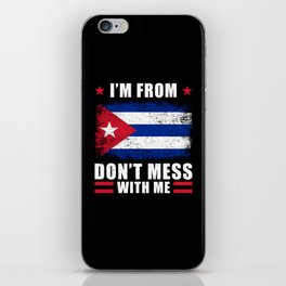 Cuba Cuban Saying Funny iPhone Skin
