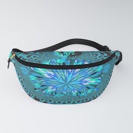 turquoise 5 Fanny Pack