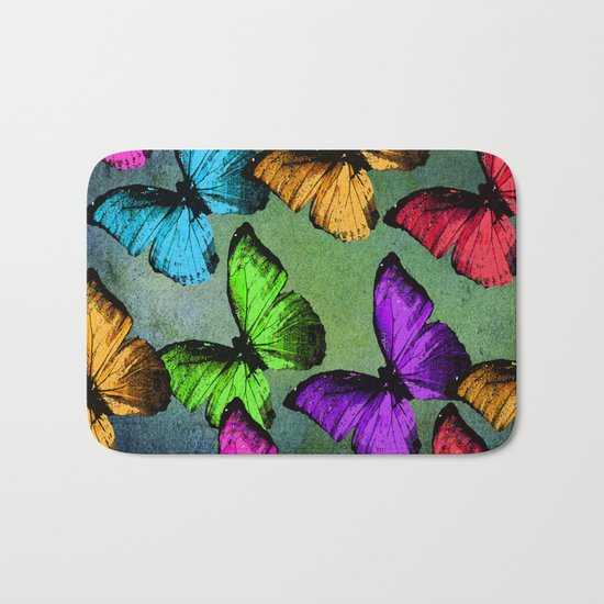 BUTTERFLY Bath Mat