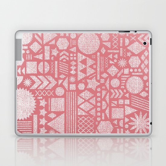 Modern Elements with Bubble Gum. Laptop & iPad Skin