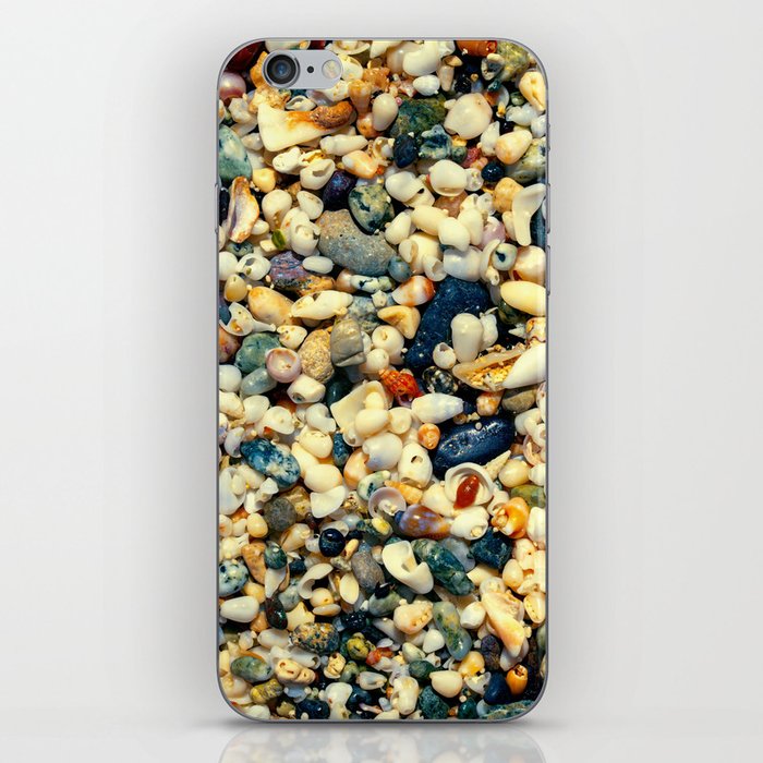 Seashell Serenity: Macro Photography at Shell Beach iPhone Skin
