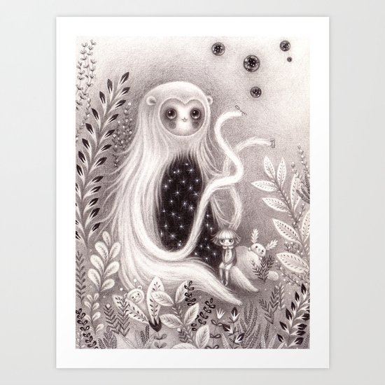Starbelly and Ada Art Print