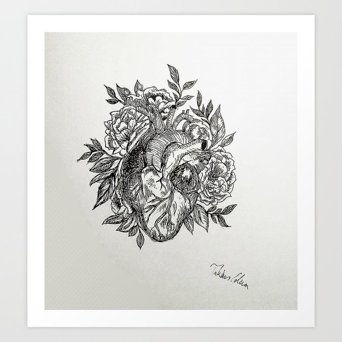 Flowers of your Love Art Print
