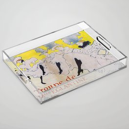 Toulouse-Lautrec - Troupe de Mlle Eglantine Acrylic Tray