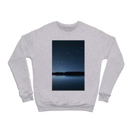 Dorado star constellation, Night sky, Cluster of stars, Deep space, Dolphinfish constellation Crewneck Sweatshirt