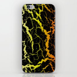 Cracked Space Lava - Heat WYR iPhone Skin