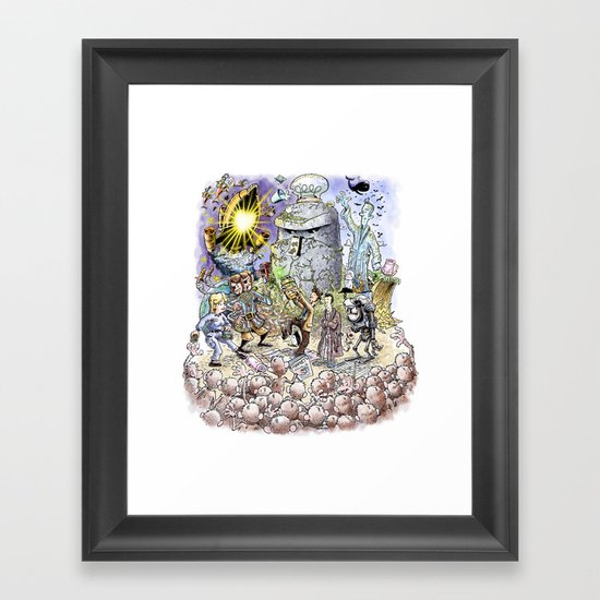 Thursday Framed Art Print