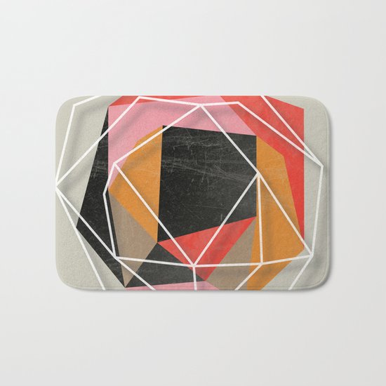 Fill & Stroke II Bath Mat