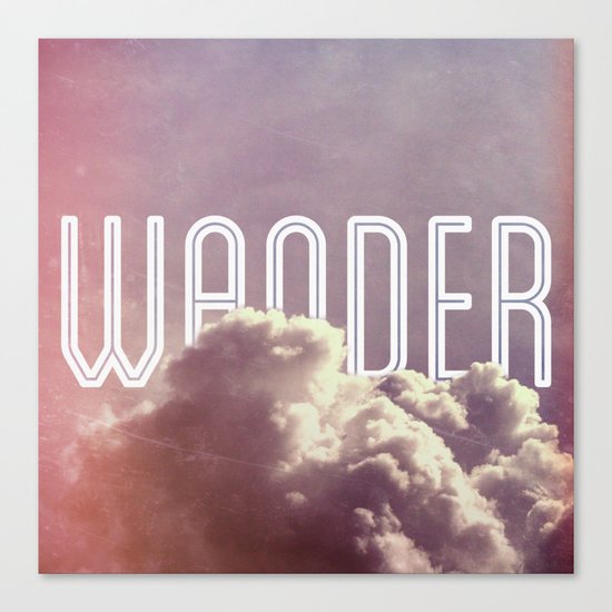 Wander (square) Canvas Print