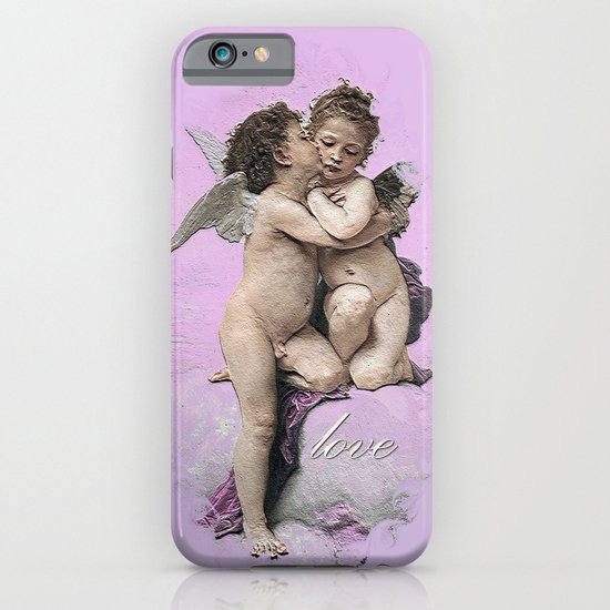 First Kiss Pink iPhone & iPod Case