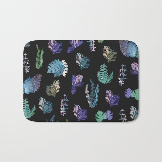 tropical at Nigth Bath Mat