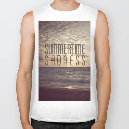 SUMMERTIME SADNESS Biker Tank
