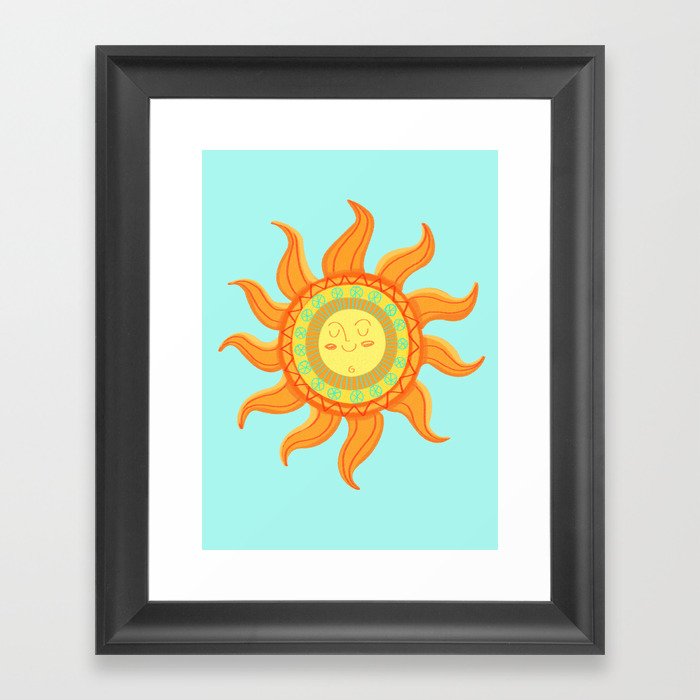 Sol Framed Art Print