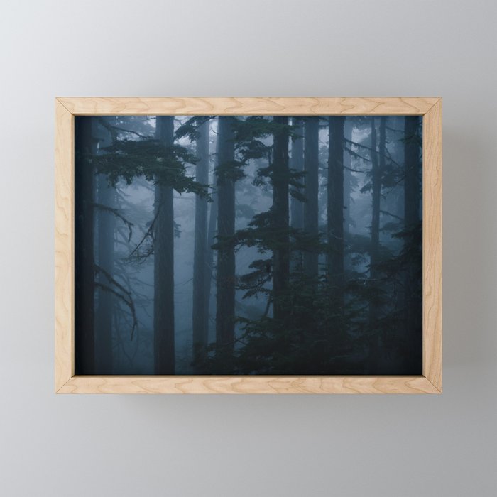 Haunted Woods Framed Mini Art Print
