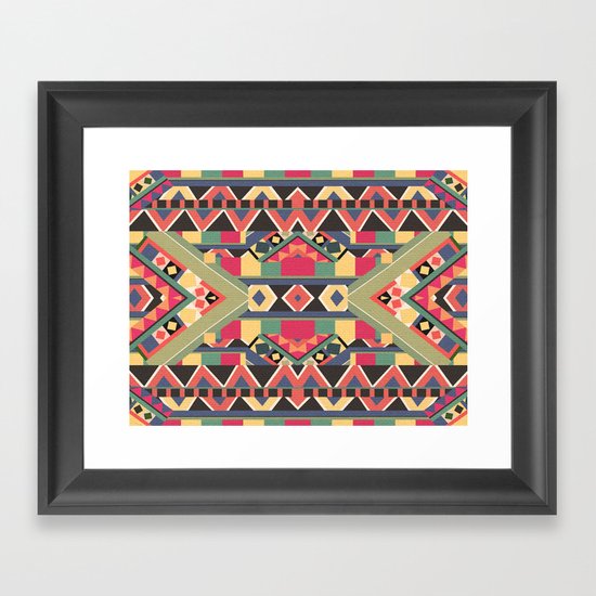 B / O / L / D Framed Art Print