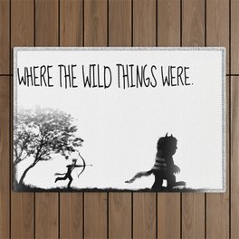 Where the wild things were. Outdoor Rug