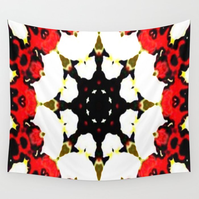 Symmetry in Chaos Wall Tapestry