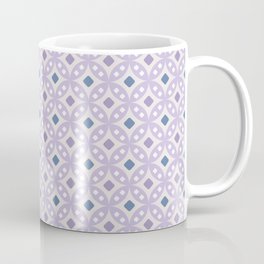 Sugar Cube | Blueberry Coffee Mug | Sweet, Purple, Batik, Bubblegum, Beige, Pattern, Pastel, Shippou, Abstract, Blueberry 