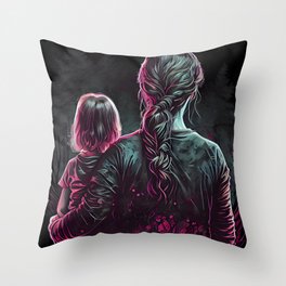 The Path of a Mother - Mother's Day Throw Pillow