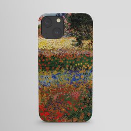 Garden in Bloom, Arles, Vincent van Gogh iPhone Case