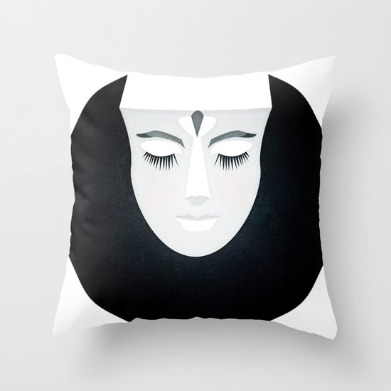 Stillness Throw Pillow