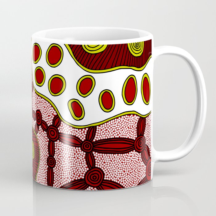 Authentic Aboriginal Art  - Untitled Coffee Mug