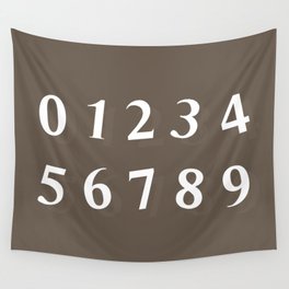 NUMBERS (TEACH) Wall Tapestry