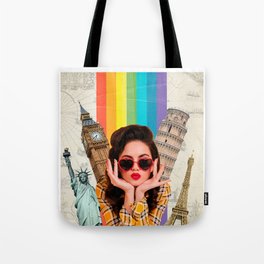 Love For Travel Tote Bag