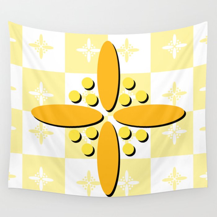 Star Flower A Wall Tapestry