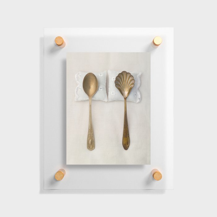 The Art of Spooning #2 Floating Acrylic Print
