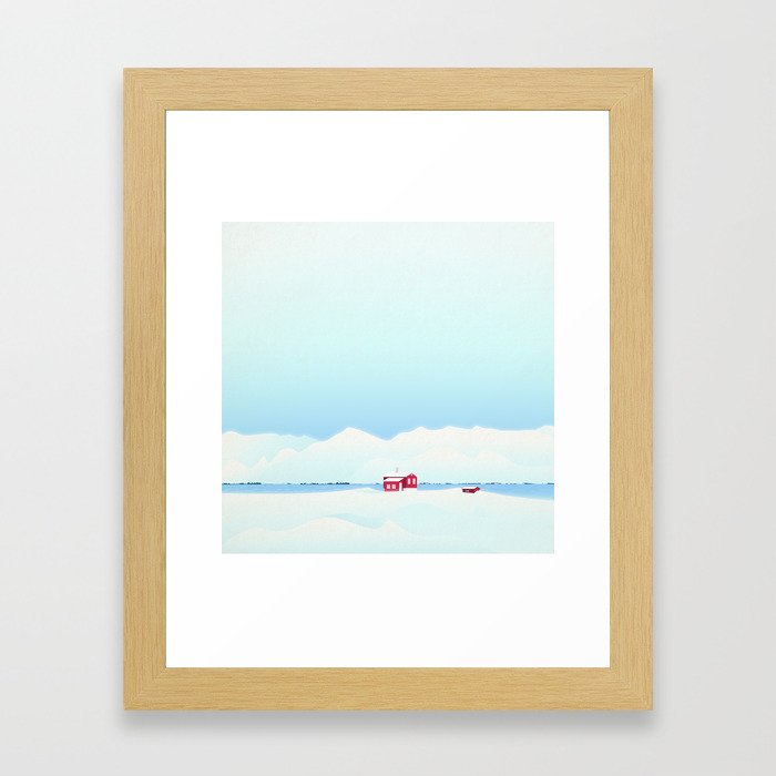 Dale-bay winters Framed Art Print