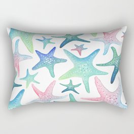 Starfish Pattern Rectangular Pillow