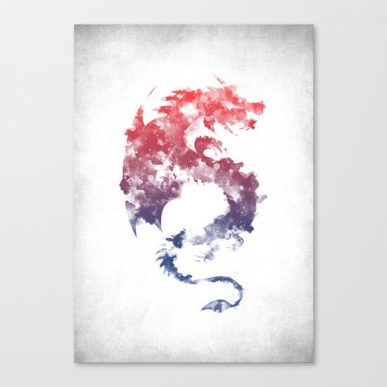 Dragon's Myth Canvas Print