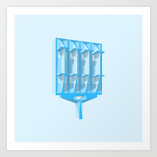 Boca Raton IBM Art Print
