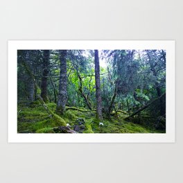 Lost In Green Updated Art Print