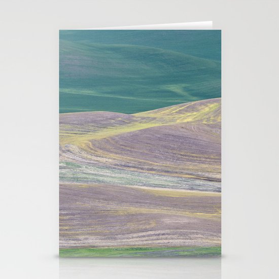 Palouse Abstract I Stationery Cards