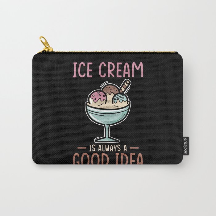 Ice Cream Carry-All Pouch